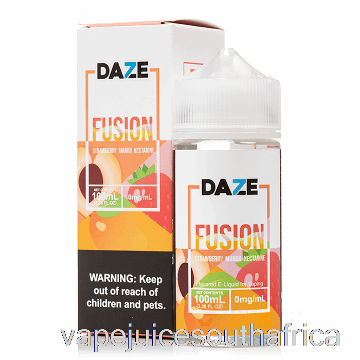 Vape Pods Strawberry Mango Nectarine - 7 Daze Fusion - 100Ml 0Mg